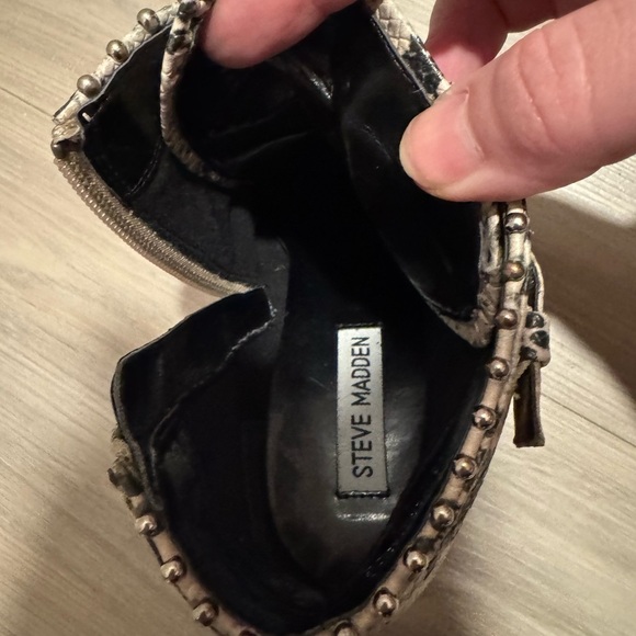 Snakeskin Ankle Boots - Picture 3 of 4